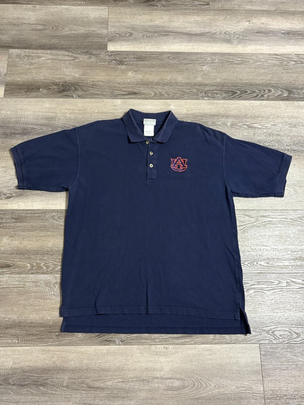 Vintage Discus Athletic Auburn University Tigers Polo Shirt College - Men’s XL